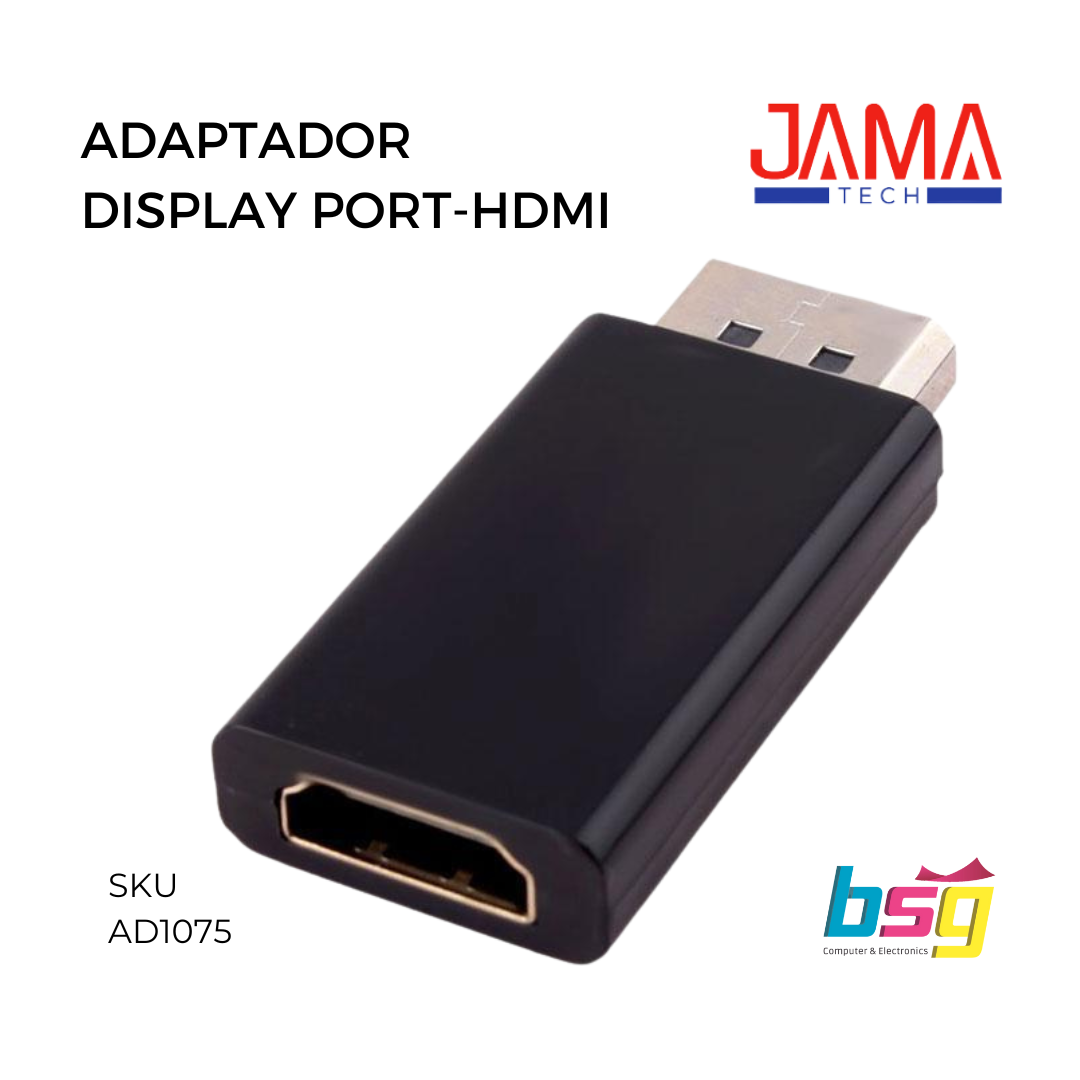 GENERICO CABLE ADAPTADOR DISPLAY PORT a HDMI - Infofar System
