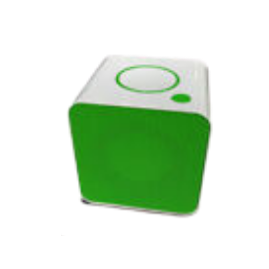 BOCINA BLUETOOTH CUBO VERDE