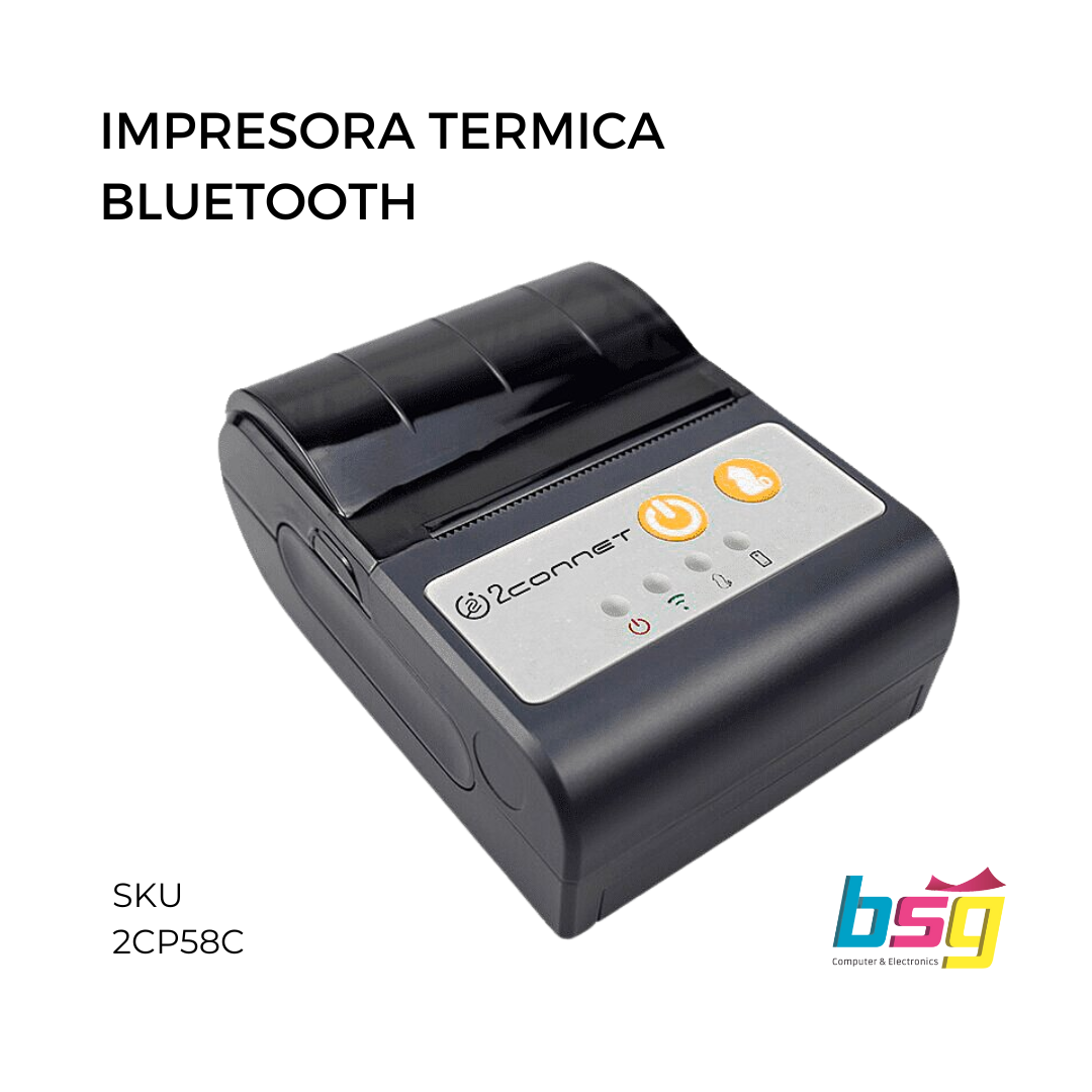 IMPRESORA TERMICA PORTATIL BT 58MM