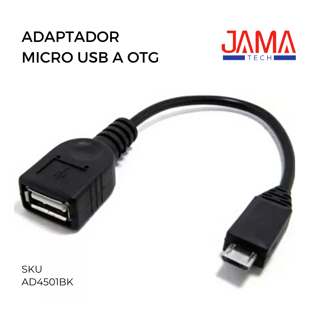 ADAPTADOR USB A MICRO-USB OTG JAMATECH