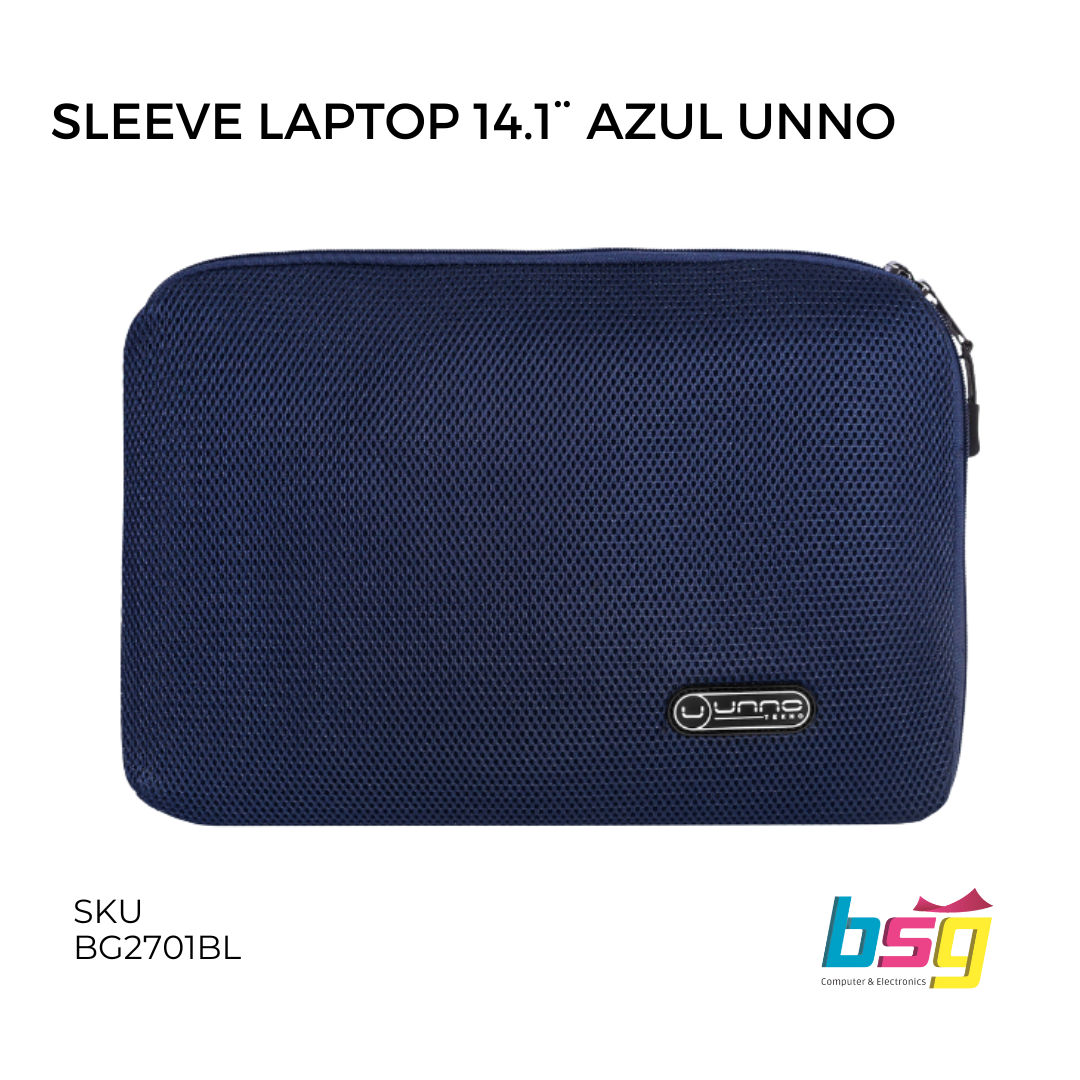 SLEEVE LAPTOP 14.1¨ AZUL UNNO