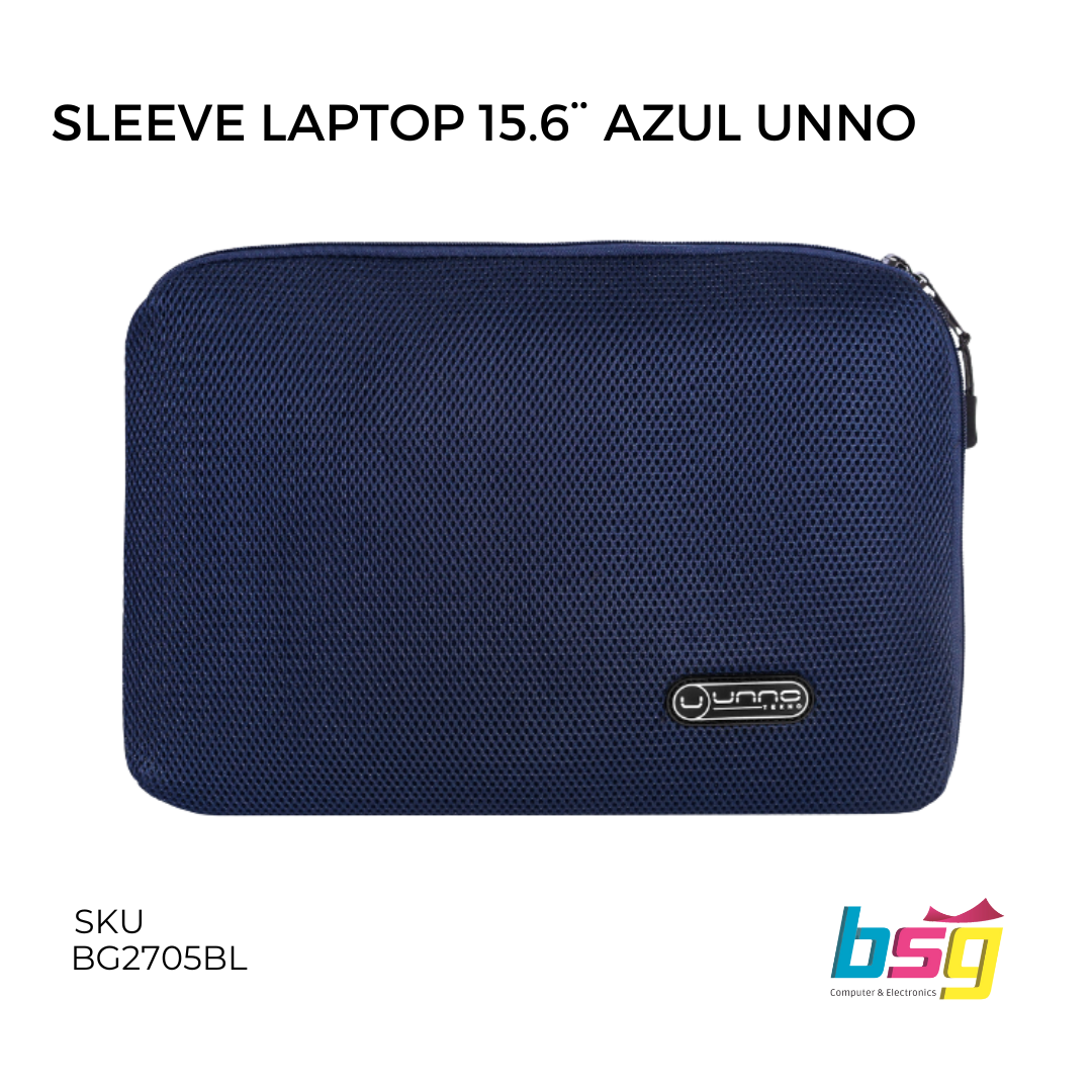 SLEEVE LAPTOP 15.6" AZUL UNNO