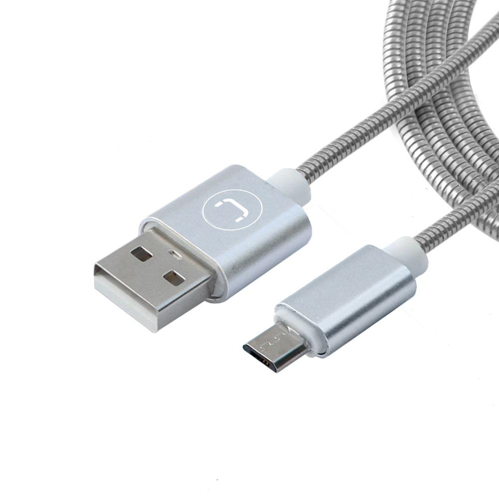 CABLE MICRO USB ACERO INOX