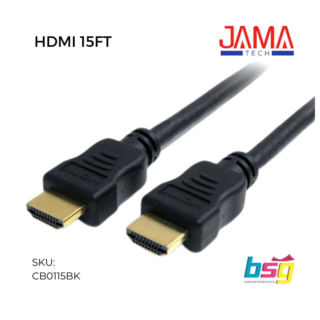 CABLE HDMI 15FT JAMA TECH