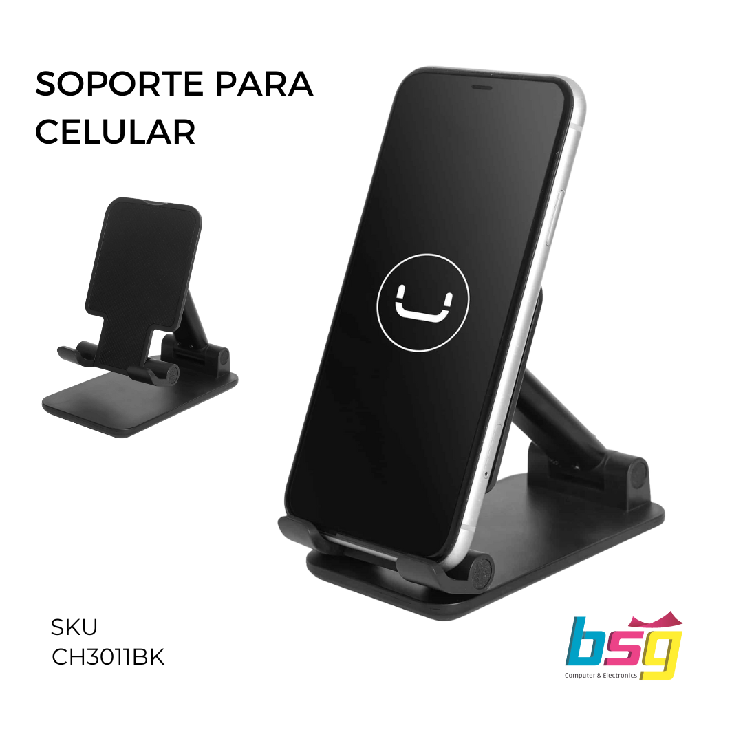 SOPORTE PARA CELULAR NEGRO UNNO TEKNO