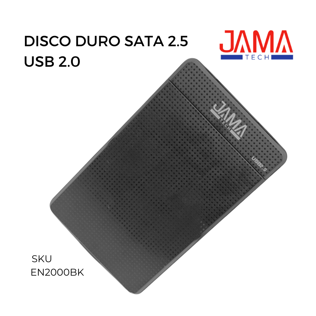 DISCO DURO SATA 2.5 USB 2.0 JAMATECH