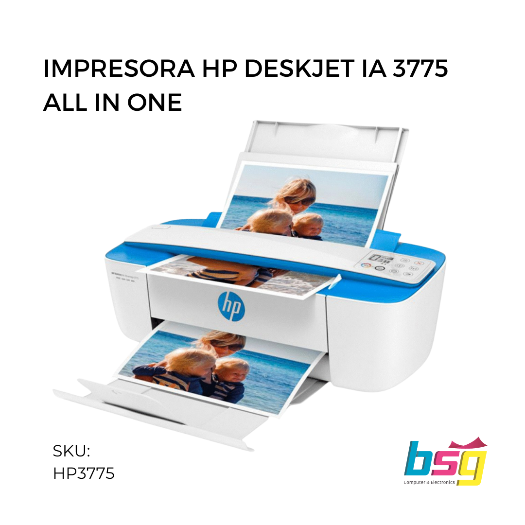 IMPRESORA HP DESKJET IA 3775  ALL IN ONE