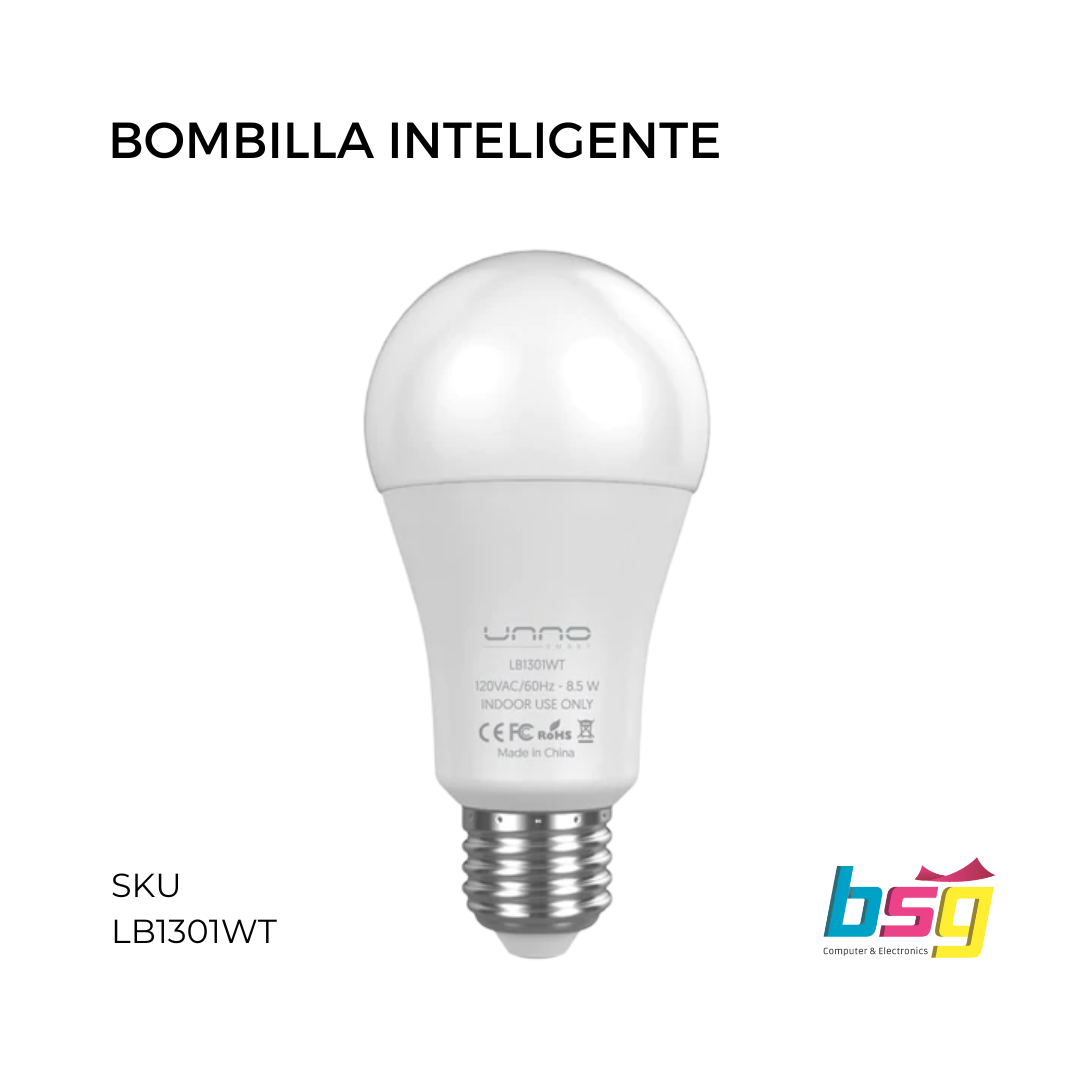 BOMBILLO INTELIGENTE WIFI