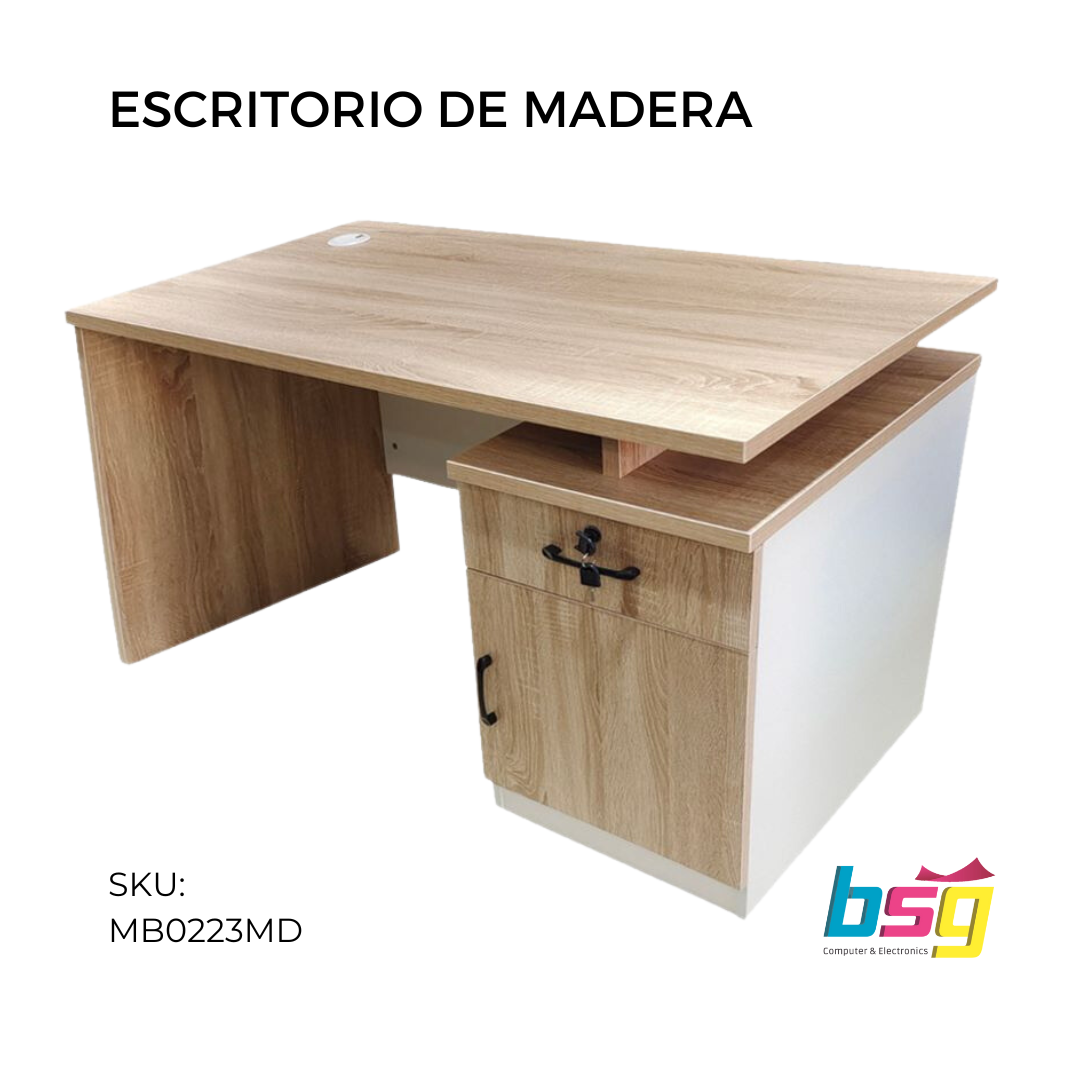 ESCRITORIO DE MADERA OFICINA