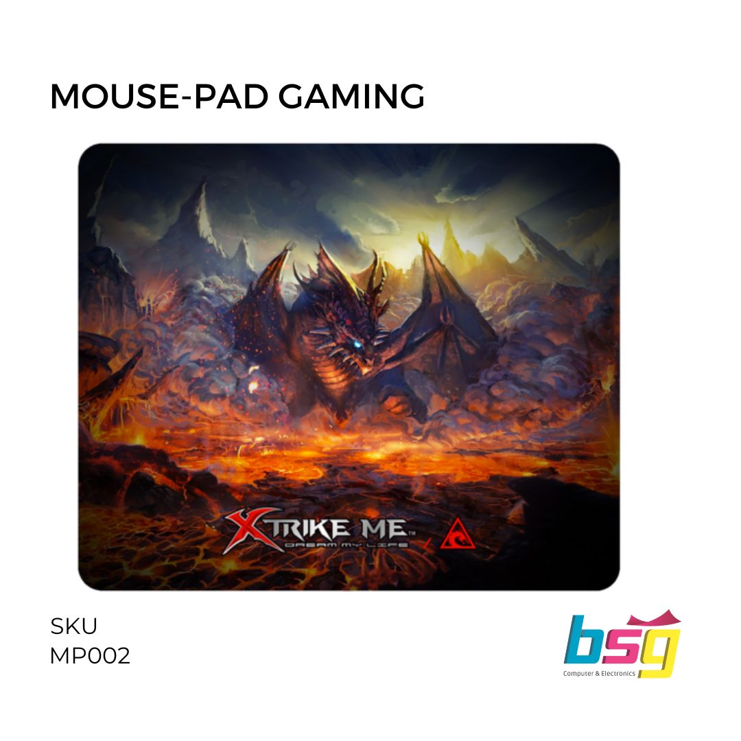 MOUSE PAD GAMING 32CM XTRIKE-ME