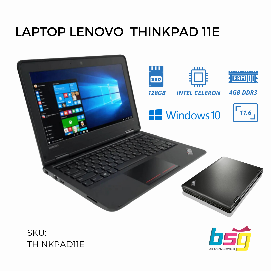 LAPTOP LENOVO THINKPAD 11E INTEL CELERON