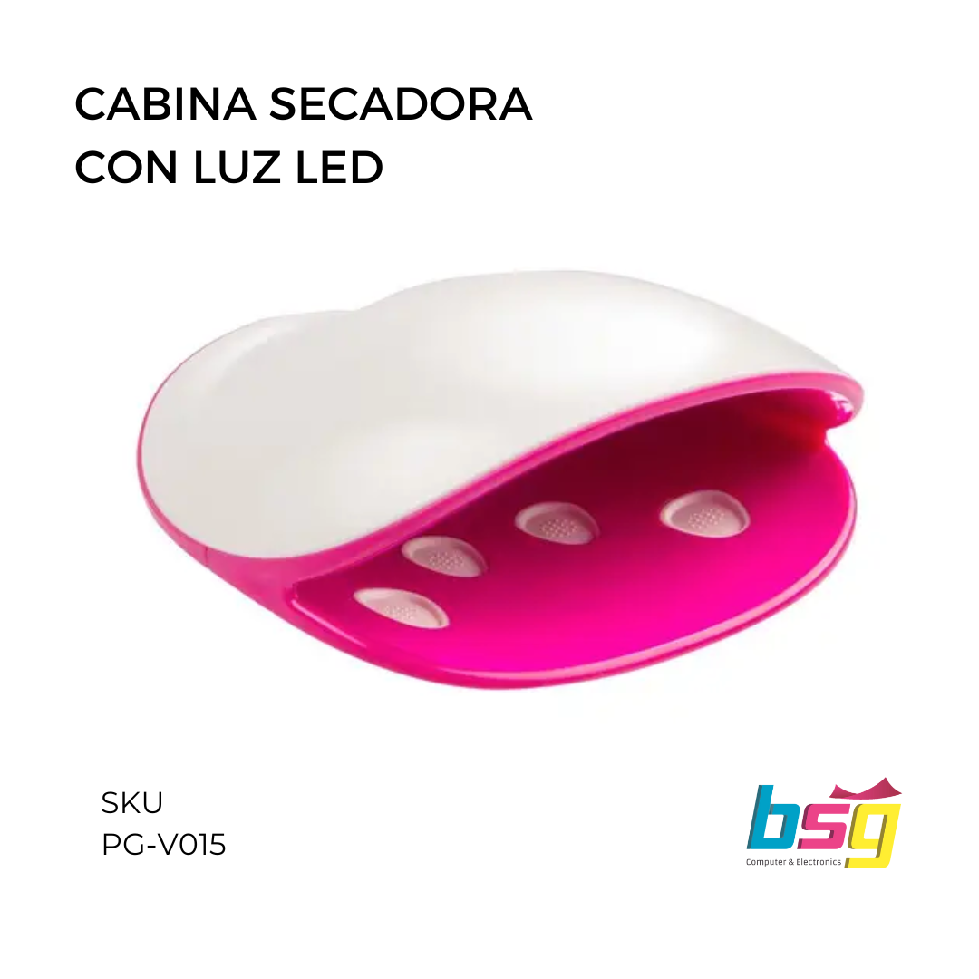 CABINA SECADORA DE UÑAS LUZ LED VIVITAR