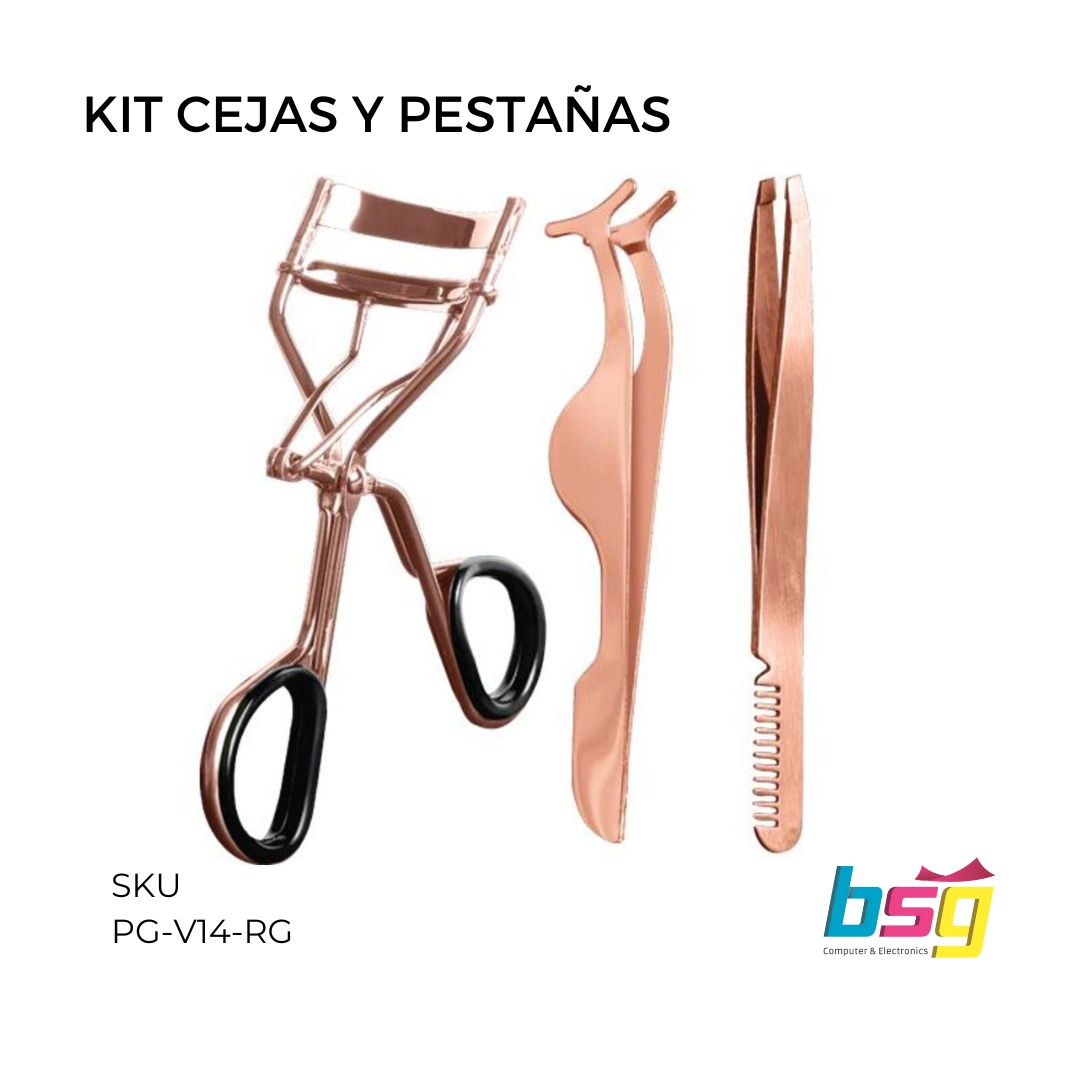 KIT PESTAÑAS Y CEJAS 3 PIEZAS VIVITAR