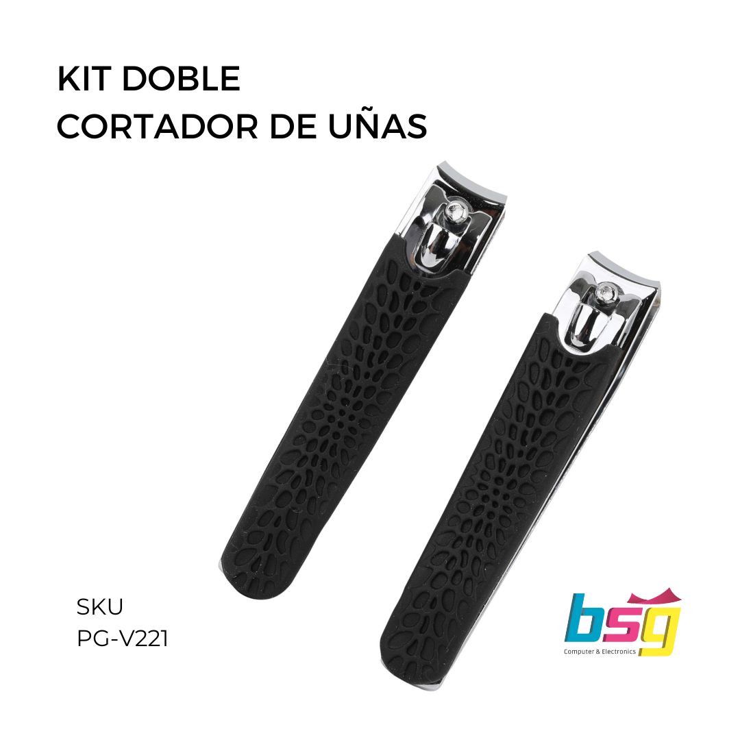 KIT DOBLE DE CORTA-UÑAS VIVITAR