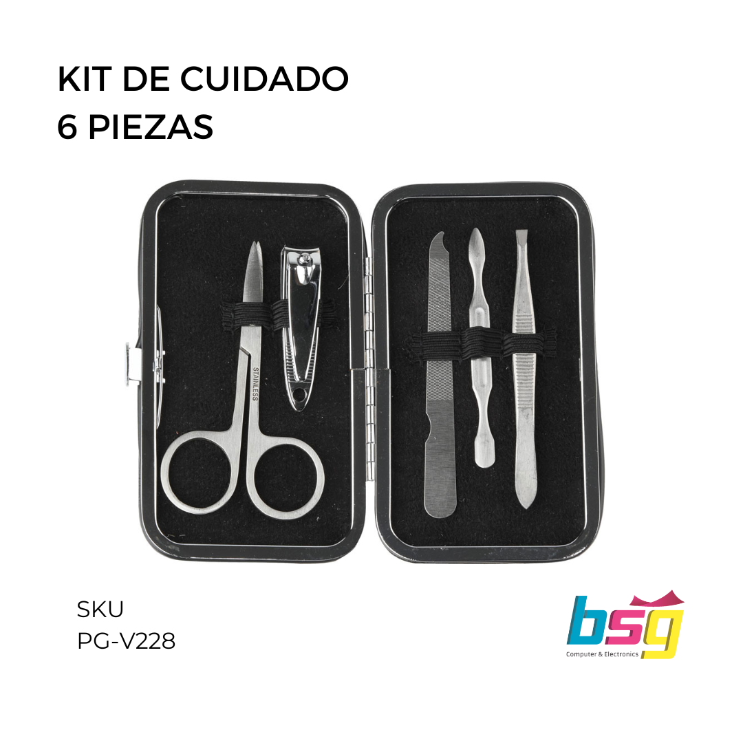 KIT DE CUIDADO PERSONAL 6 PIEZAS VIVITAR