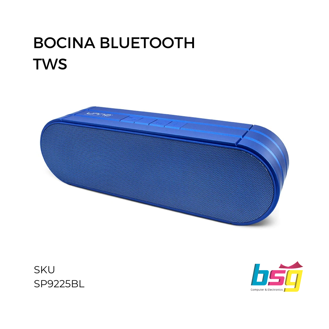 BOCINA BT SKY TWS AZUL UNNO