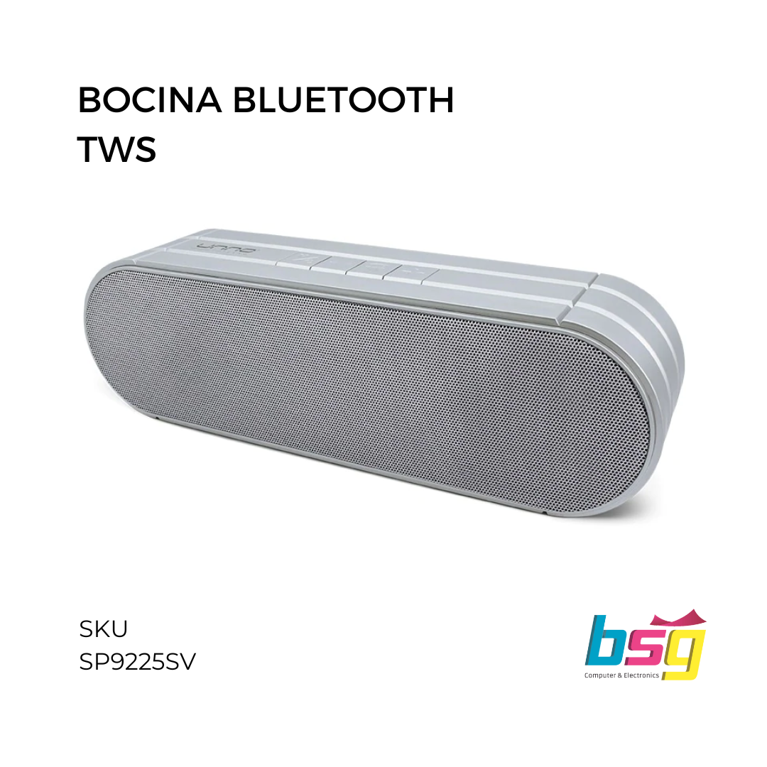 BOCINA BT SKY TWS SILVER UNNO