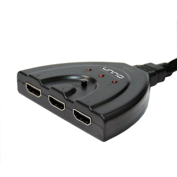 SWITCH HDMI 3 PUERTOS UNNO