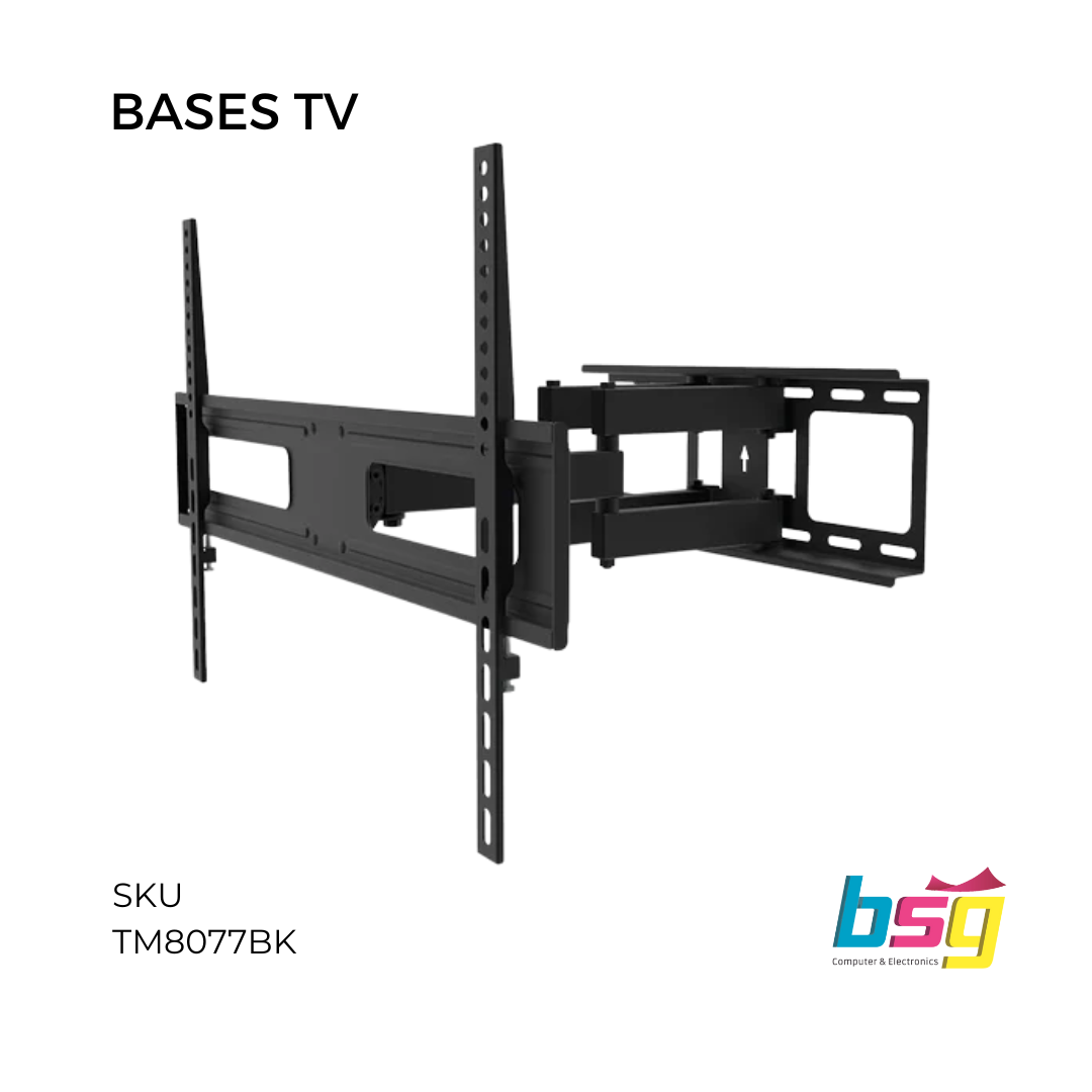 BASE DE TV PLANO FULL MOTION 70" UNNO