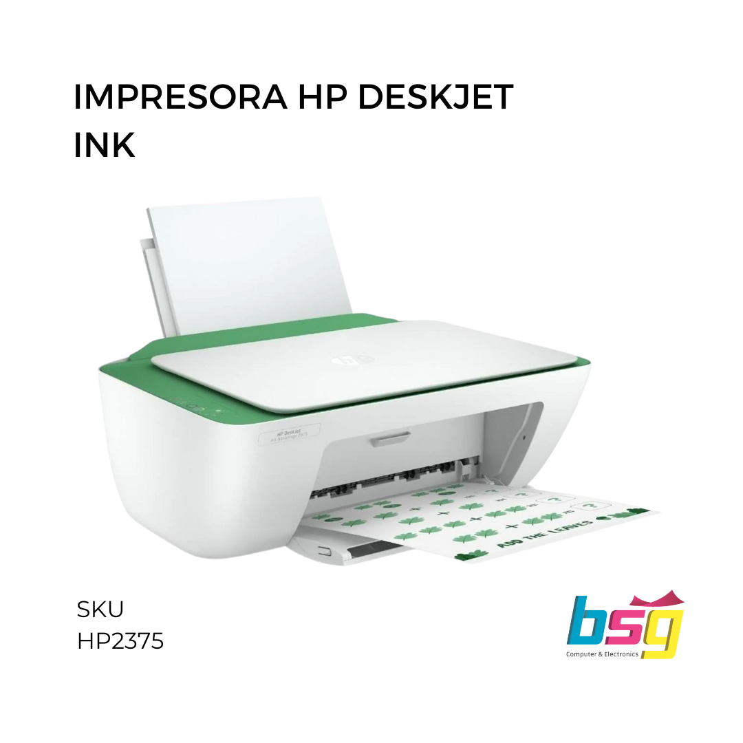 IMPRESORA HP DESKJET INK ADVANTAGE 2375